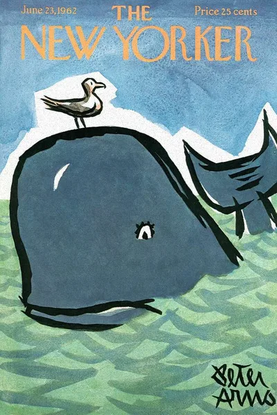 Постер с обложкой The New Yorker 23.06.1962