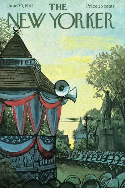 Постер с обложкой The New Yorker 30.06.1962