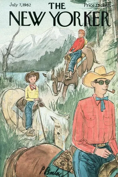 Постер с обложкой The New Yorker 07.07.1962