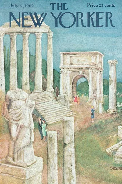 Постер с обложкой The New Yorker 28.07.1962