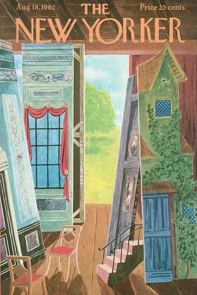 Постер с обложкой The New Yorker 18.08.1962