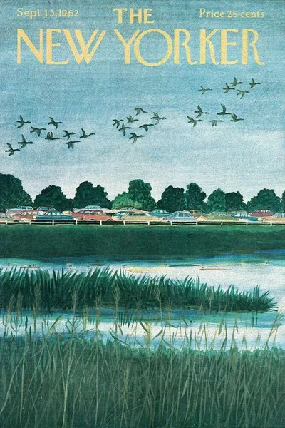 Постер с обложкой The New Yorker 15.09.1962