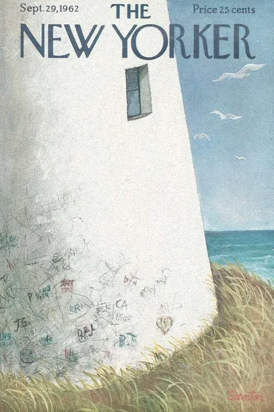 Постер с обложкой The New Yorker 29.09.1962