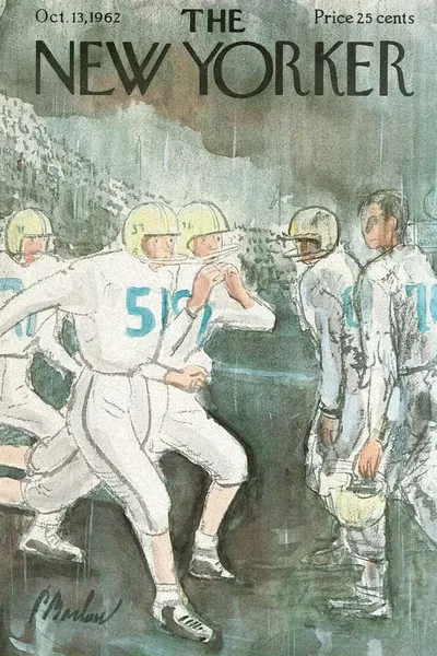 Постер с обложкой The New Yorker 13.10.1962