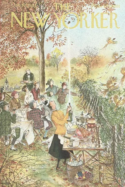 Постер с обложкой The New Yorker 20.10.1962