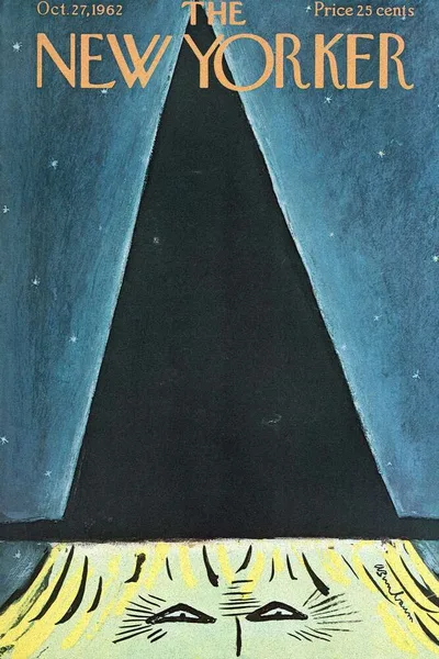 Постер с обложкой The New Yorker 27.10.1962