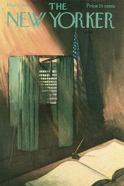 Постер с обложкой The New Yorker 03.11.1962