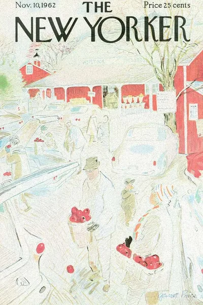 Постер с обложкой The New Yorker 10.11.1962
