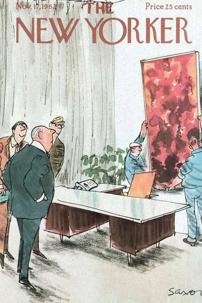 Постер с обложкой The New Yorker 17.11.1962