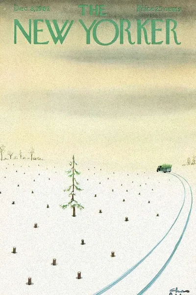 Постер с обложкой The New Yorker 08.12.1962