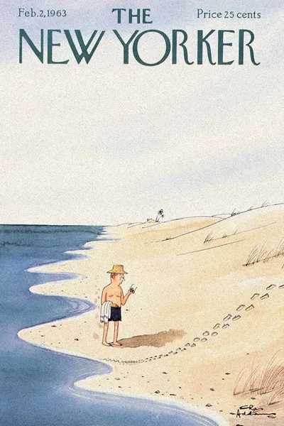 Постер с обложкой The New Yorker 02.02.1963