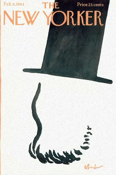 Постер с обложкой The New Yorker 09.02.1963