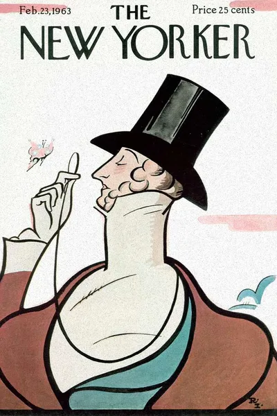 Постер с обложкой The New Yorker 23.02.1963