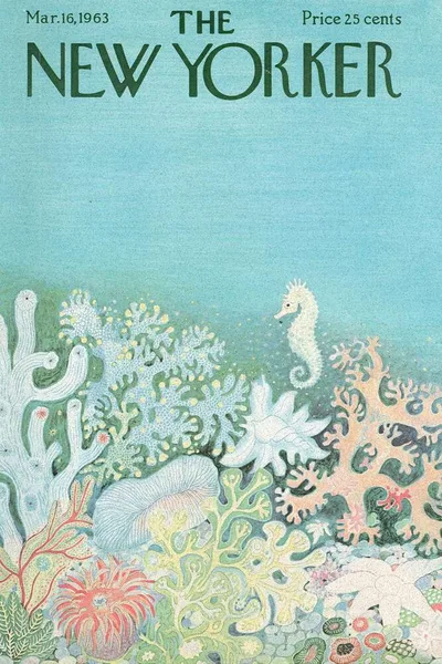 Постер с обложкой The New Yorker 16.03.1963