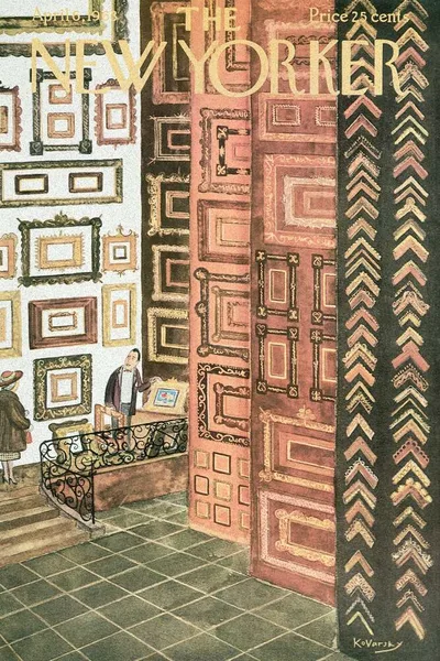 Постер с обложкой The New Yorker 06.04.1963