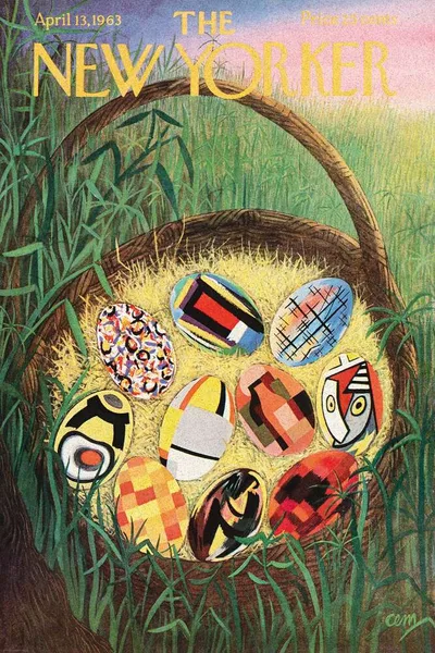Постер с обложкой The New Yorker 13.04.1963