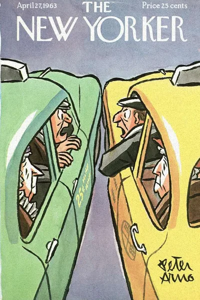 Постер с обложкой The New Yorker 27.04.1963