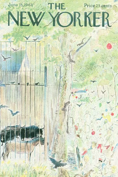 Постер с обложкой The New Yorker 15.06.1963