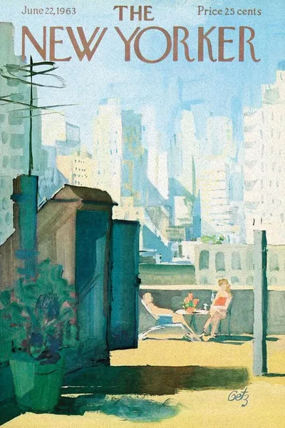 Постер с обложкой The New Yorker 22.06.1963