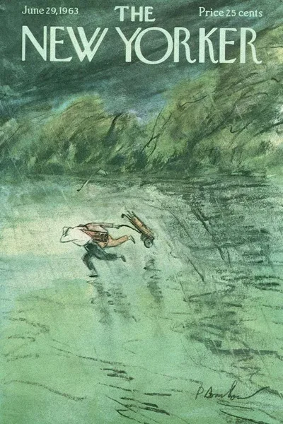Постер с обложкой The New Yorker 29.06.1963