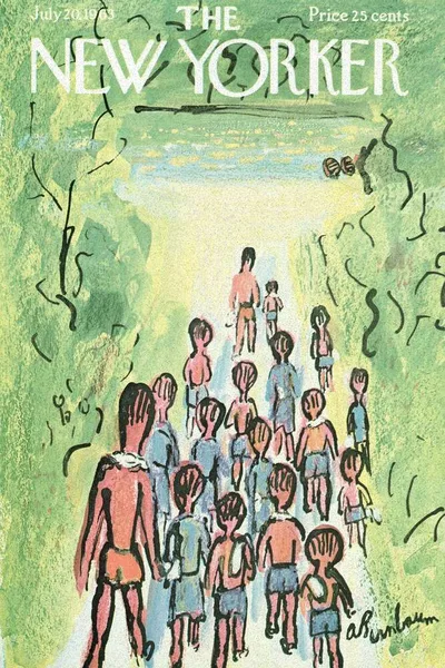 Постер с обложкой The New Yorker 20.07.1963