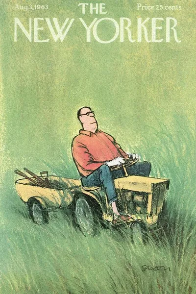 Постер с обложкой The New Yorker 03.08.1963