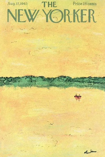 Постер с обложкой The New Yorker 17.08.1963