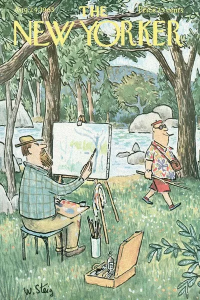 Постер с обложкой The New Yorker 24.08.1963