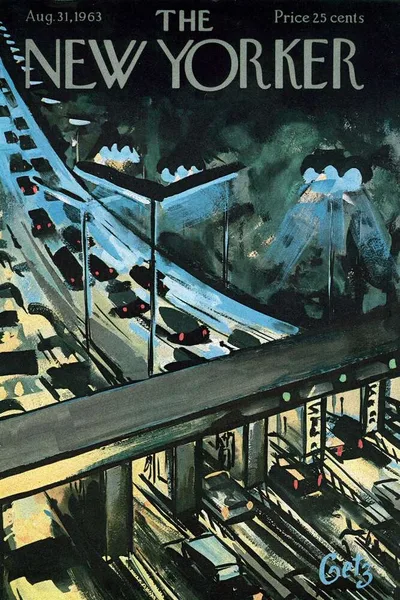 Постер с обложкой The New Yorker 31.08.1963