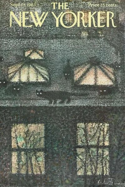 Постер с обложкой The New Yorker 28.09.1963