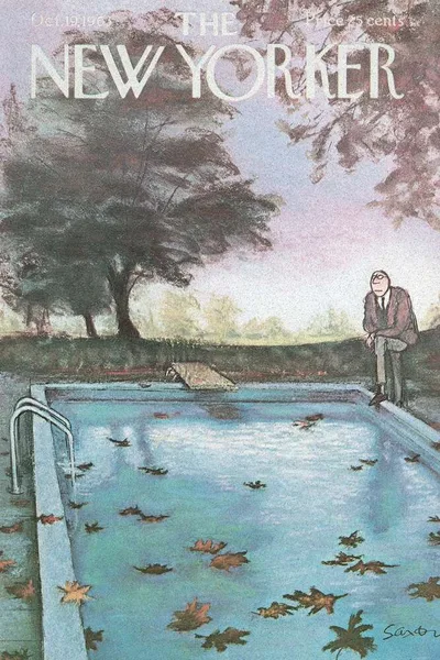 Постер с обложкой The New Yorker 19.10.1963