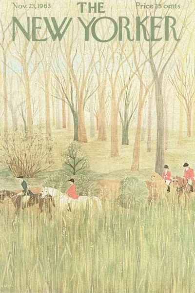 Постер с обложкой The New Yorker 23.11.1963