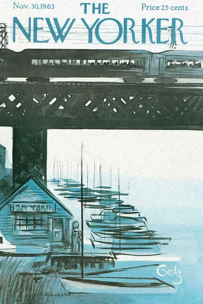 Постер с обложкой The New Yorker 30.11.1963