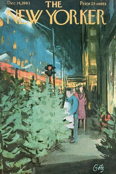 Постер с обложкой The New Yorker 14.12.1963