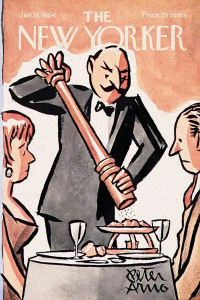 Постер с обложкой The New Yorker 18.01.1964