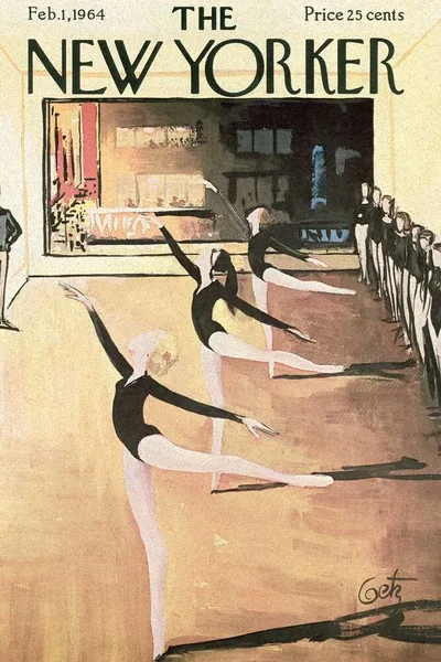 Постер с обложкой The New Yorker 01.02.1964