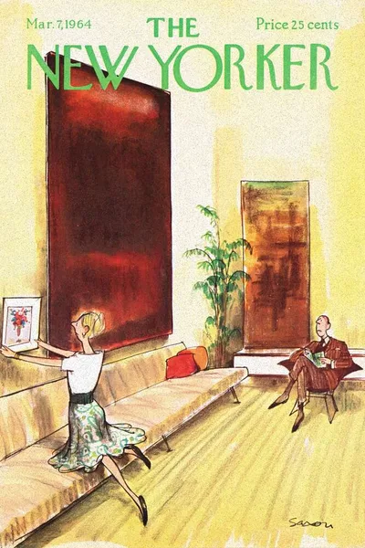 Постер с обложкой The New Yorker 07.03.1964