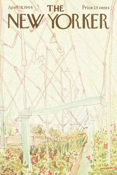 Постер с обложкой The New Yorker 18.04.1964