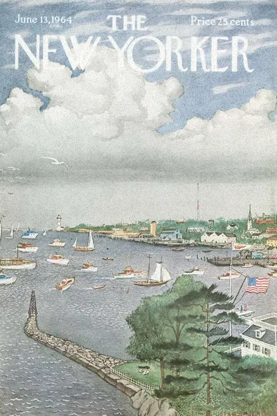 Постер с обложкой The New Yorker 13.06.1964