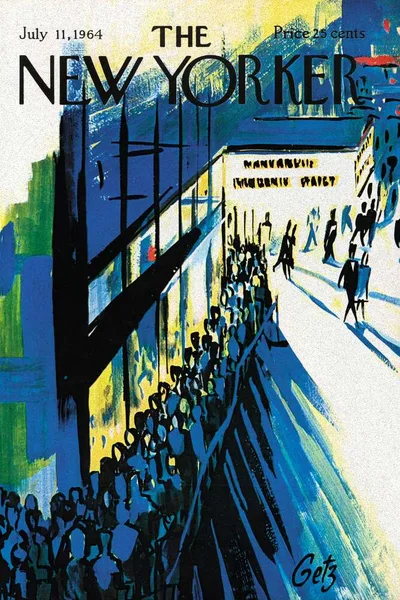 Постер с обложкой The New Yorker 11.07.1964