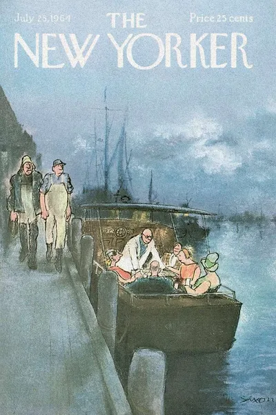 Постер с обложкой The New Yorker 25.07.1964