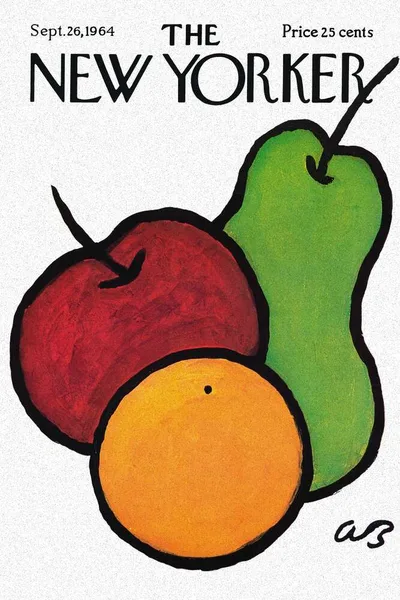 Постер с обложкой The New Yorker 26.09.1964