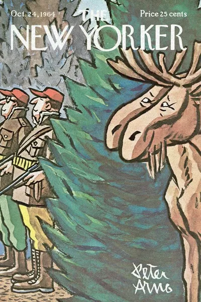 Постер с обложкой The New Yorker 24.10.1964