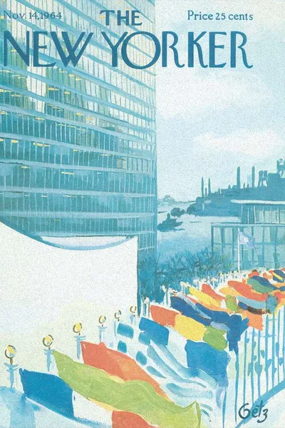 Постер с обложкой The New Yorker 14.11.1964