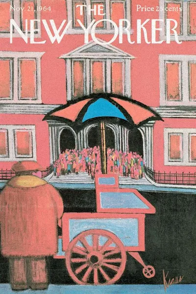 Постер с обложкой The New Yorker 21.11.1964