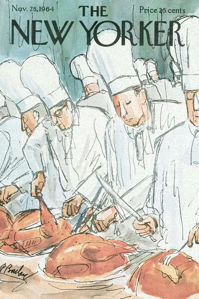 Постер с обложкой The New Yorker 28.11.1964
