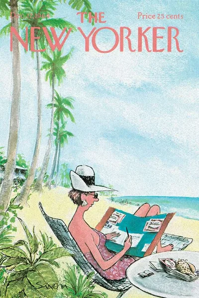 Постер с обложкой The New Yorker 12.12.1964
