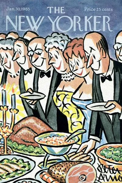 Постер с обложкой The New Yorker 30.01.1965