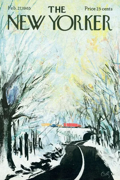 Постер с обложкой The New Yorker 27.02.1965
