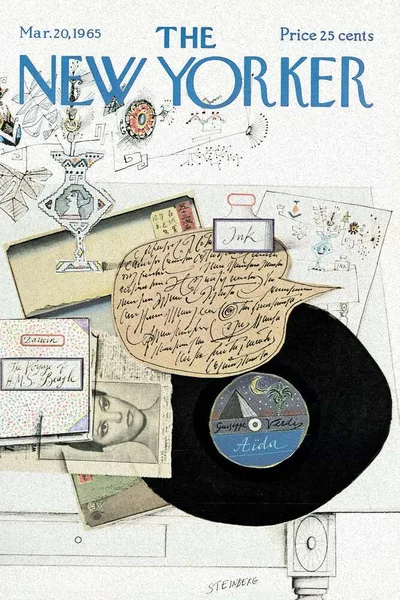 Постер с обложкой The New Yorker 20.03.1965